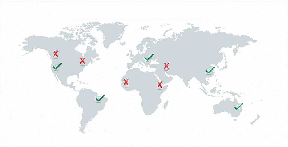 secure data based on access location