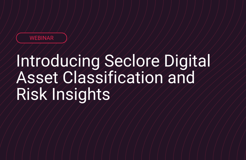 webinar Digital Asset Classification and Risk Insights