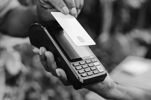 creditcard bw