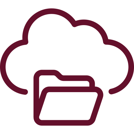 icon cloud storage